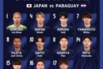 奥运男足-U23日本vs巴拉圭U23首发：细谷真大先发 两混血球员出战
